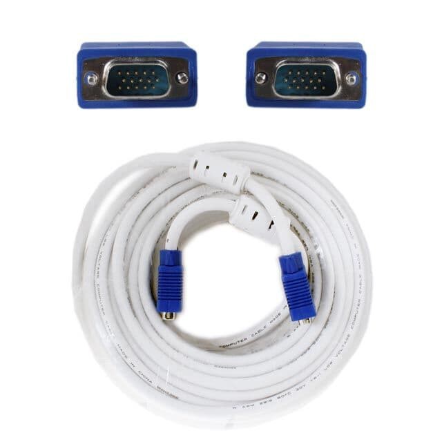 KVW20 | KABEL VGA MALE TO MALE WEBSONG 20 M (WHITE)