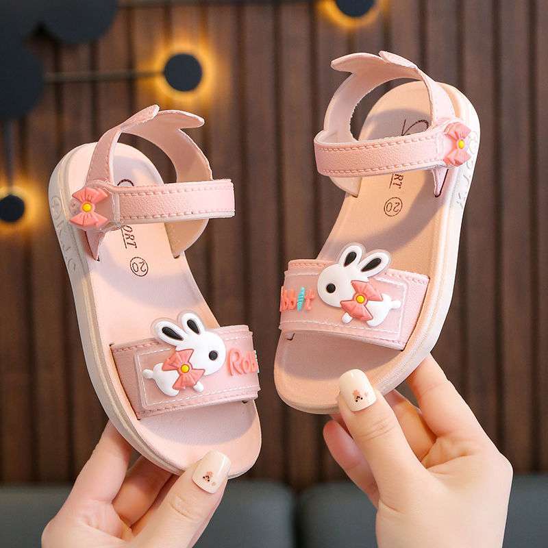 RP99 NEW Sepatu sandal anak perempuan motif robbit