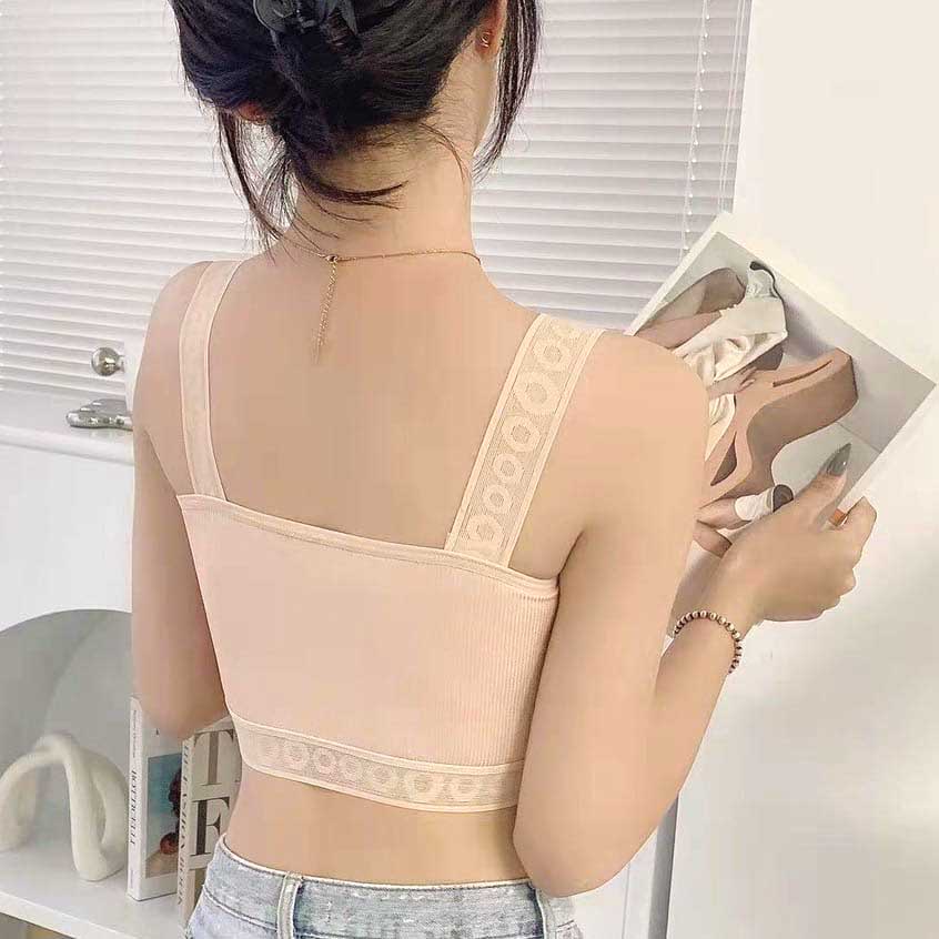 BEE - Bra Kemben Seamless Tangtop Bra Pakaian Dalam Wanita Crop Top Bralette 909