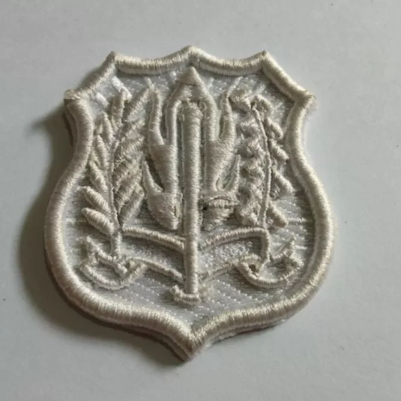 lencana satpam bordir - pin kewenangan satpam bordir
