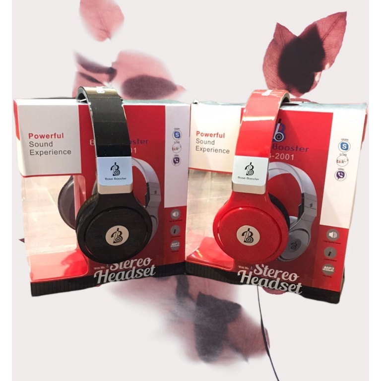 HEADPHONE BANDO /HEADSET STREO BASE BOOSTER BB-2001