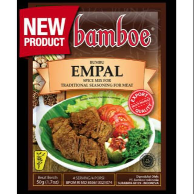 Bamboe Export Empal 72 gr