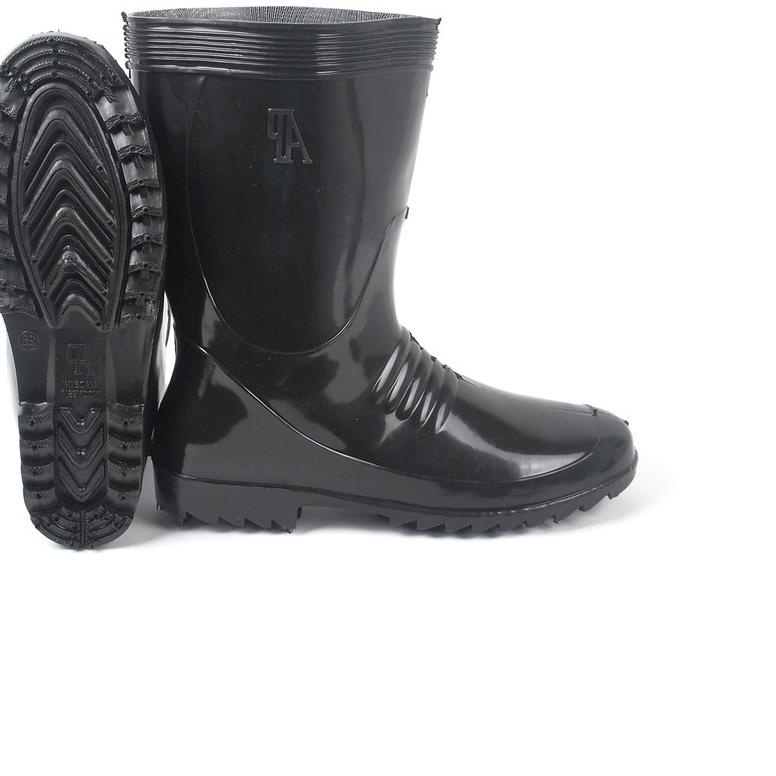 ✫ AP Boots AP 1 Hitam - Sepatu Boots PVC ♞