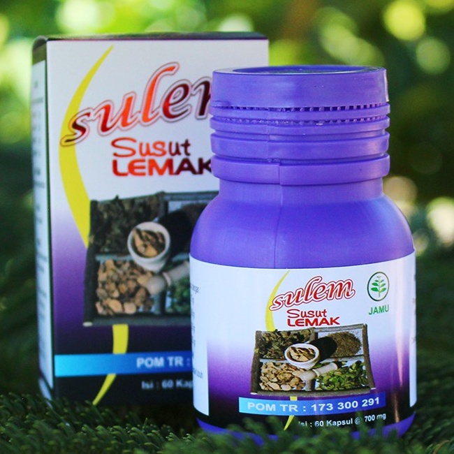 [NEW] Pelangsing badan alami aman - SULEM SUSUT LEMAK ORIGINAL 100% HERBAL PILIHAN 60 KAPSUL