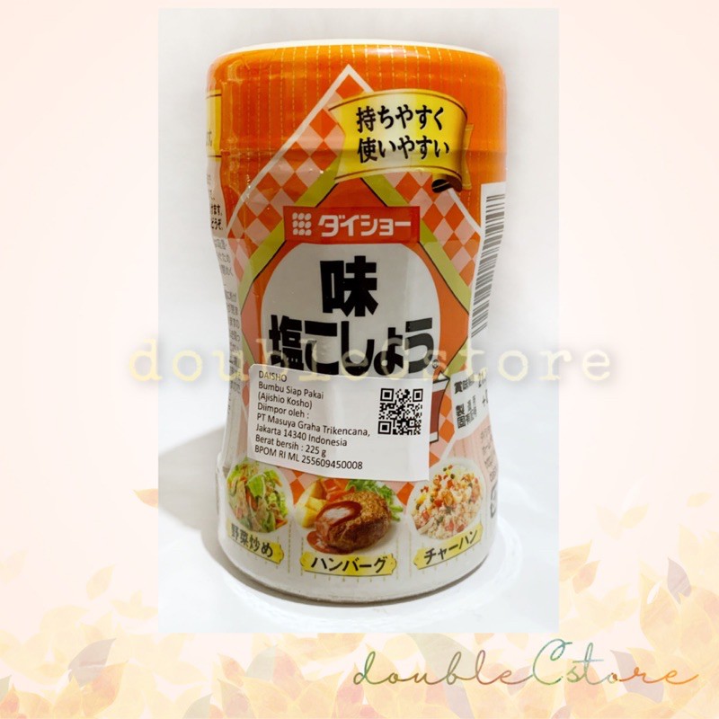 

Daisho Aji shio kosho seasoning garam lada 225gr