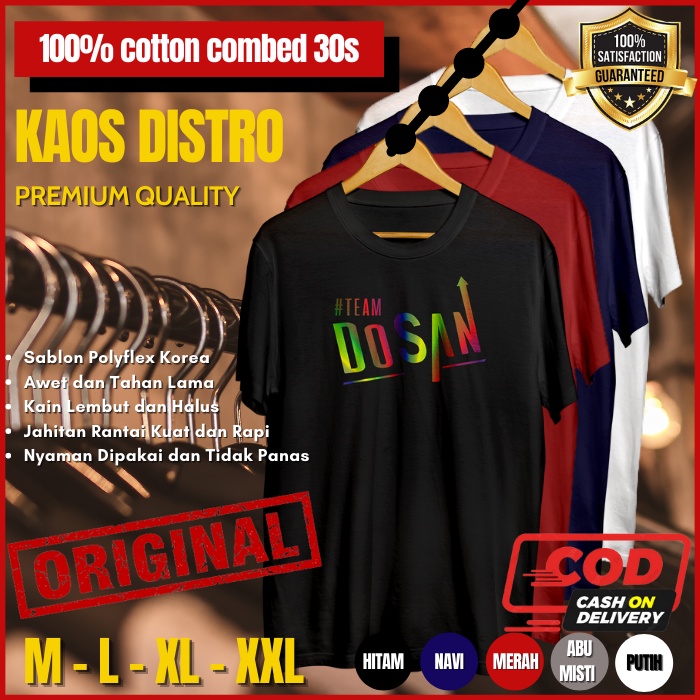 Kaos Korea Baju Distro Original Streetwear Tshirt Pria Dewasa Branded Cowok Keren Kekinian Import Te