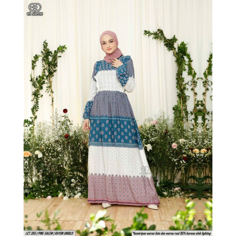 [COD] GAMIS SYARI LONGDRESS GAMIS ELSIETE || LCT 265