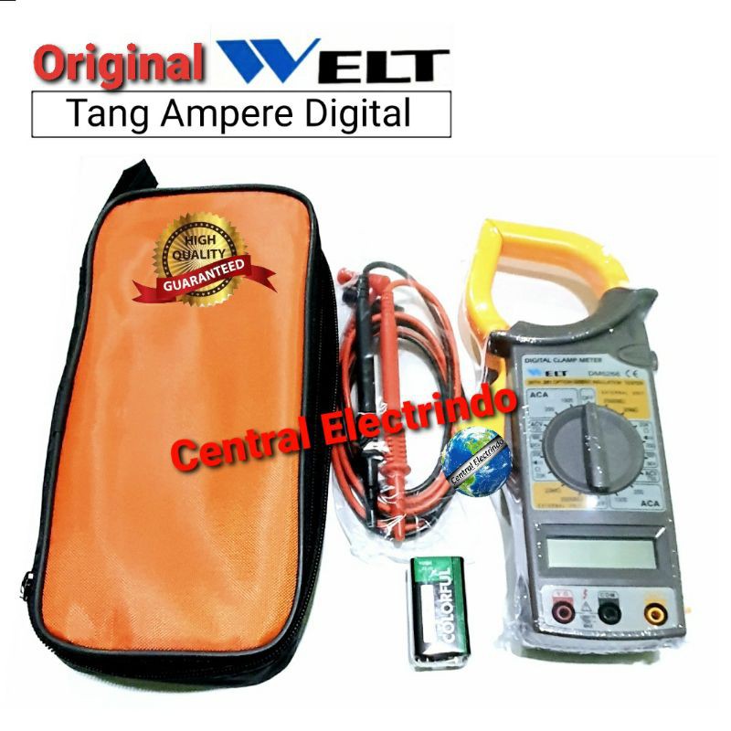 Tang Ampere Clamp Meter Digital WELT DM6266.