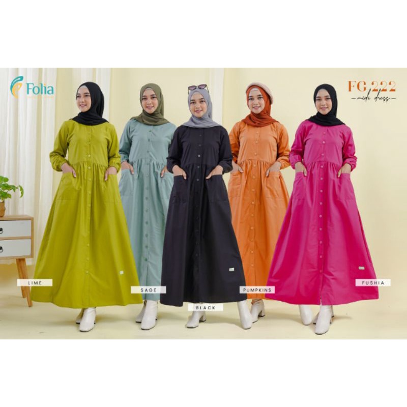 Gamis Wanita Folia FG 222