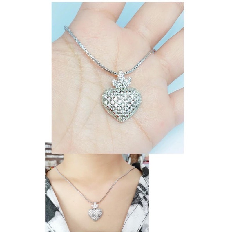 KALUNG RHODIUM PERMATA ZIRCON KODE 04