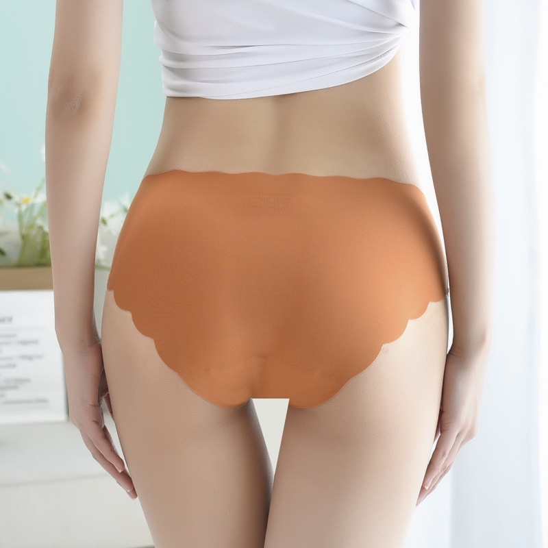 Celana Dalam Seamless Scallop Wanita Pakaian Dalam Cewek Murah - CD5