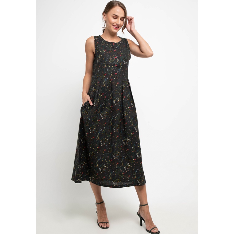 Triset Ladies Pakaian Wanita Overall Dress - LD5001208