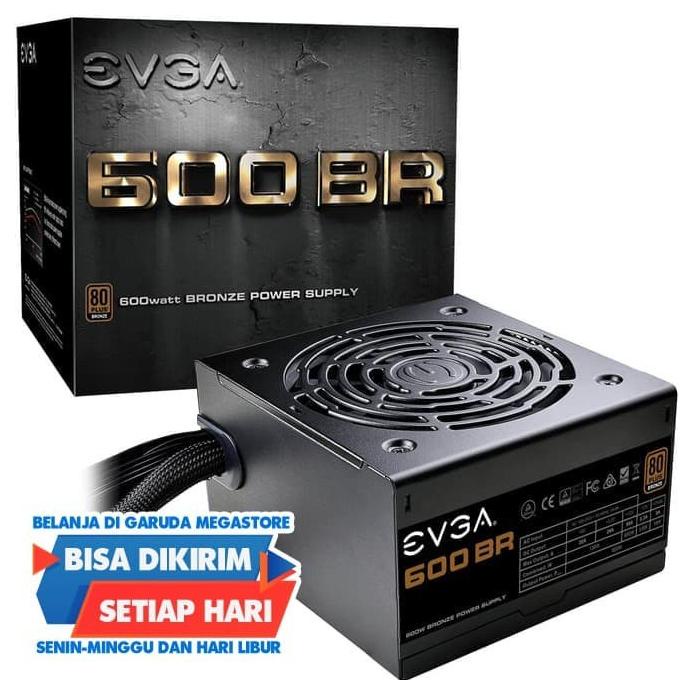 PSU EVGA 600BR BRONZE 600WATT / PSU EVGA 600 WATT 600BR BRONZE