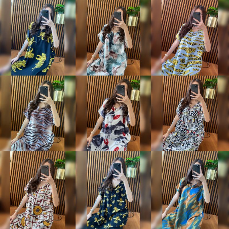 CE HOMEWEAR / HOMEWEAR RAYON PREMIUM / DASTER BUSUI PANJANG