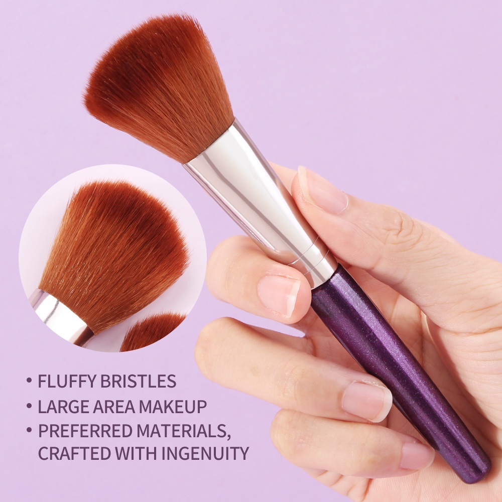 MAANGE 18 Pcs/Set Makeup Brushes Blush Small Fan Eyebrow Eyeliner Eyeshadow Soft Hair Brush Tools