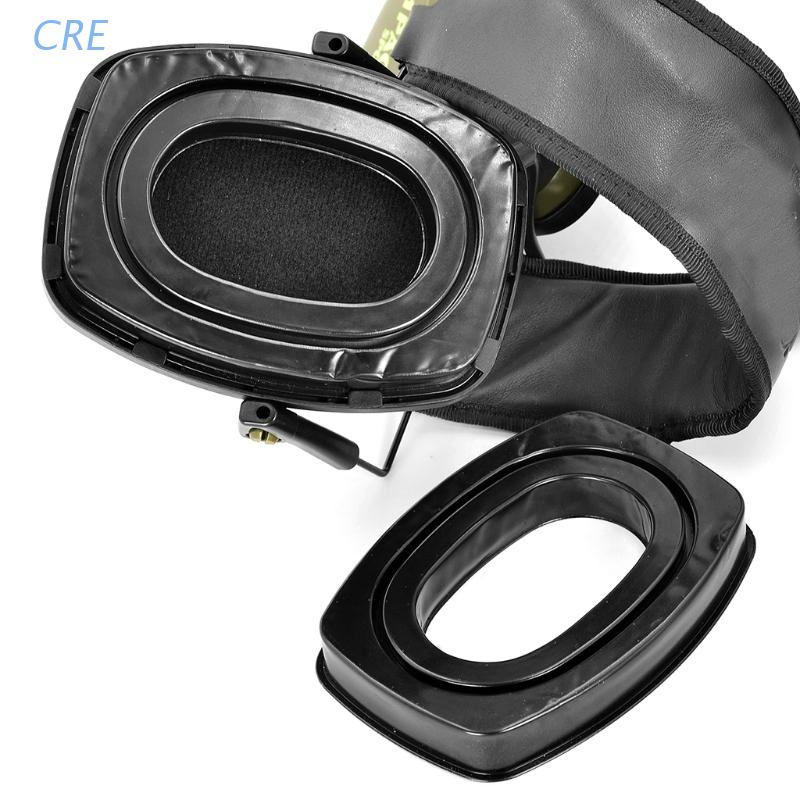 Cre 2PCS Bantalan Earpads Pengganti Bahan Kulit Untuk Headphone Over-Ear Honeywell