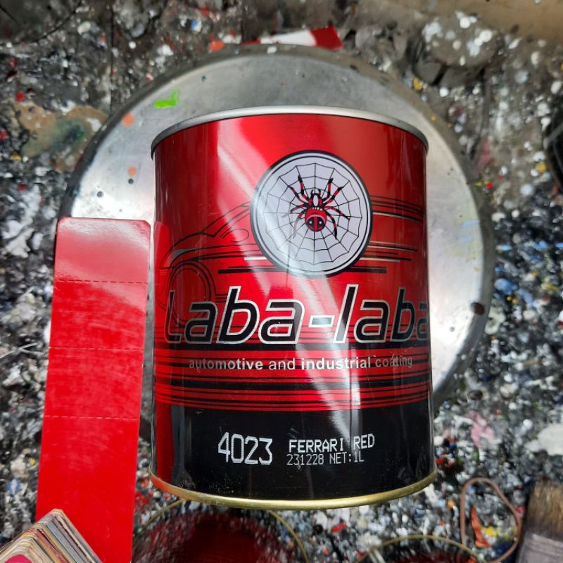 Cat Ferrari Red/ Merah Ferari- Laba Laba