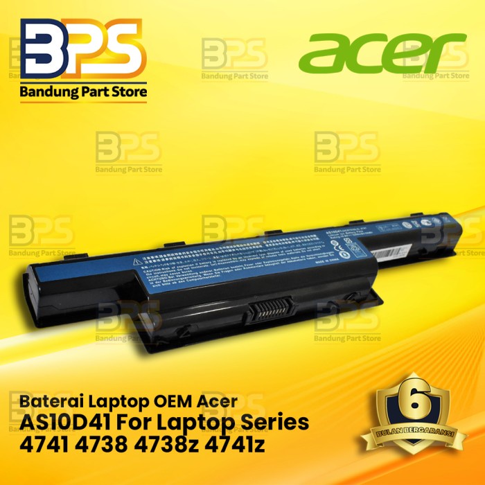 Baterai/Battre/Battery Laptop Acer Aspire 4750 4750G 4551G, 4741 OEM