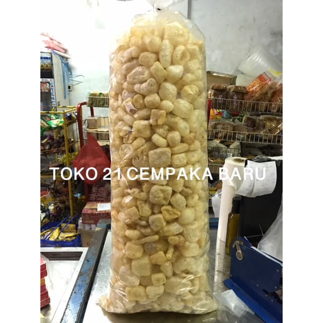 

Krupuk Kulit Sapi 1 KG | Kerupuk Rambak Jangek Krecek 1KG 1000g 1000 g
