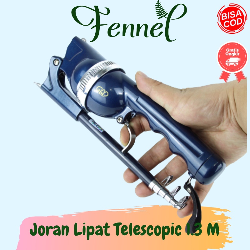 Joran Pancing Telescopic Panjang 1.3M