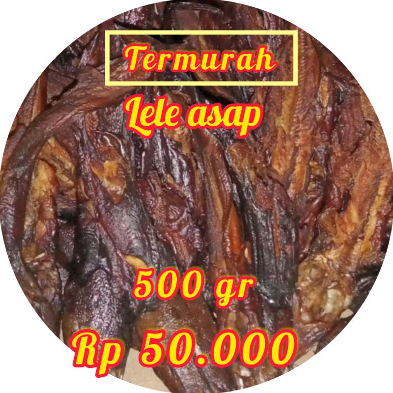 

termurah lele asap netto 500gr