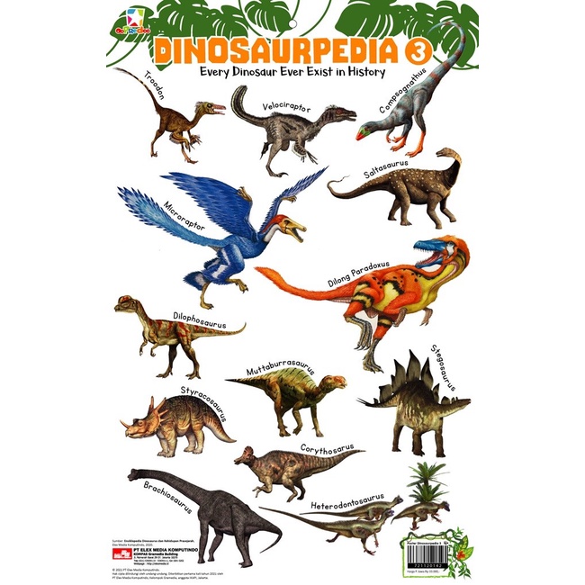 OPREDO POSTER DINOSAURPEDIA 3