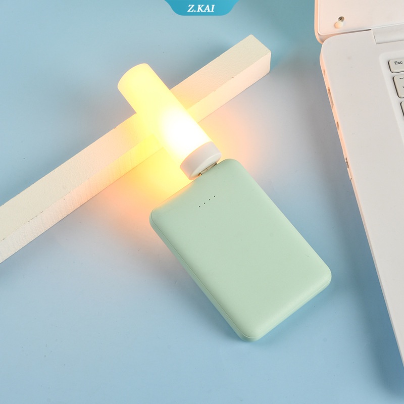 Lampu Atmosfir LED USB Efek Api Untuk Power Bank / Camping