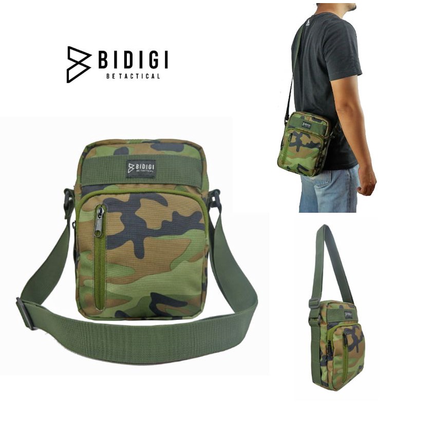 TAS SELEMPANG PRIA CASUAL TRENDY TACTICAL FURING WATERPROOF