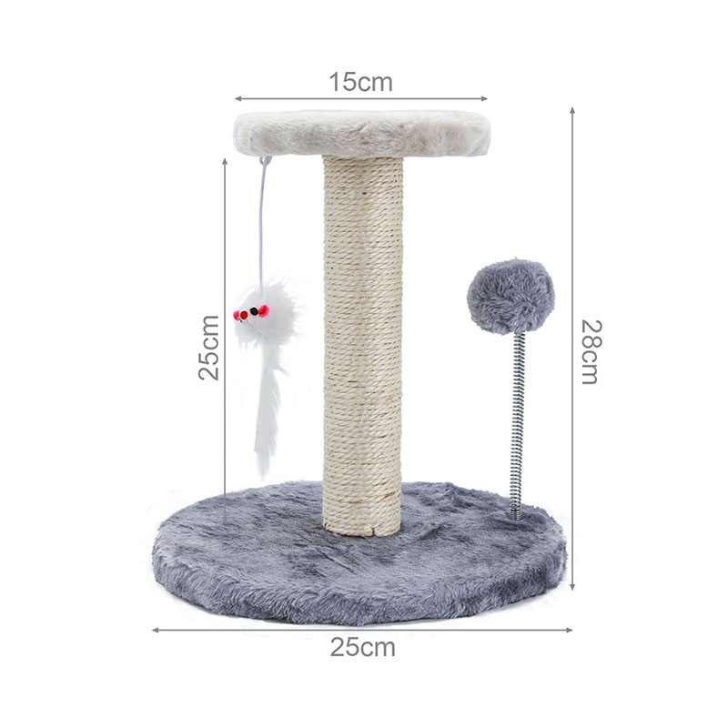 2 in 1 Cakaran Kucing Cat Scratcher Mainan Garukan Kucing Cat Scratcher / Cat Tree / Cat Condo / Cakaran Kucing Garukan Kucing