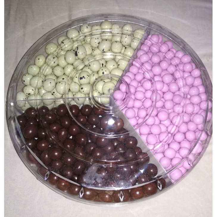 

Parsel toples bulat sekat 3 Lagie