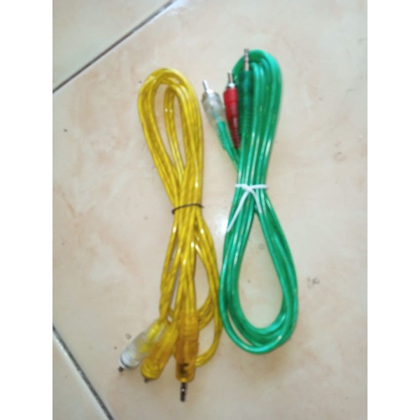 Kabel RCA 2 in 1 Panjang 1,5meter