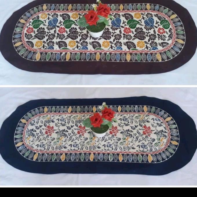 Taplak Meja Tamu Oval