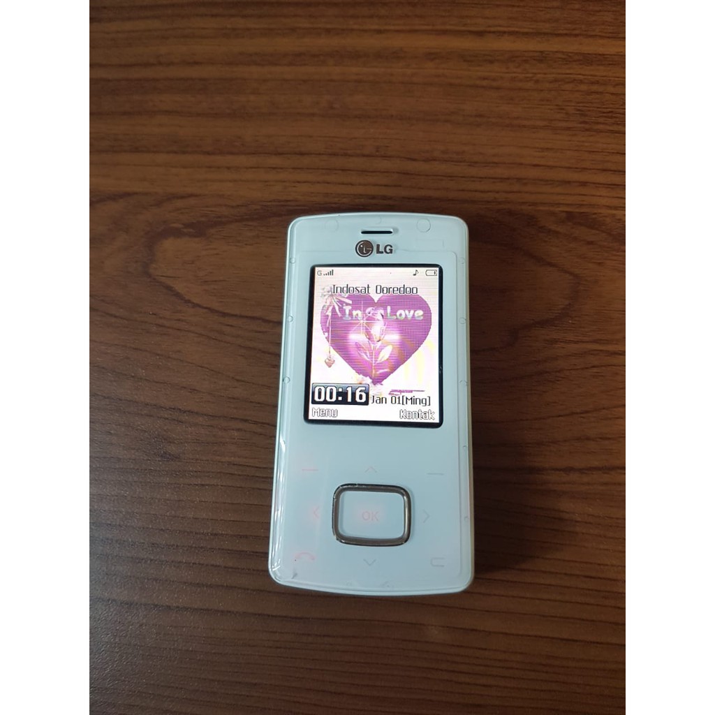 HP Handphone LG KG800 Slide Fashion Unik Not KE800 Chocolate