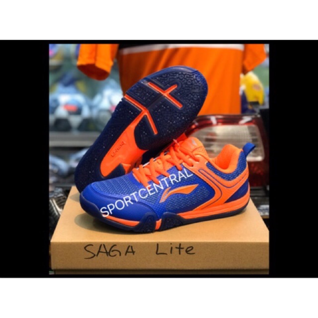  SEPATU  BADMINTON LINING  SAGA  ORIGINAL Shopee Indonesia