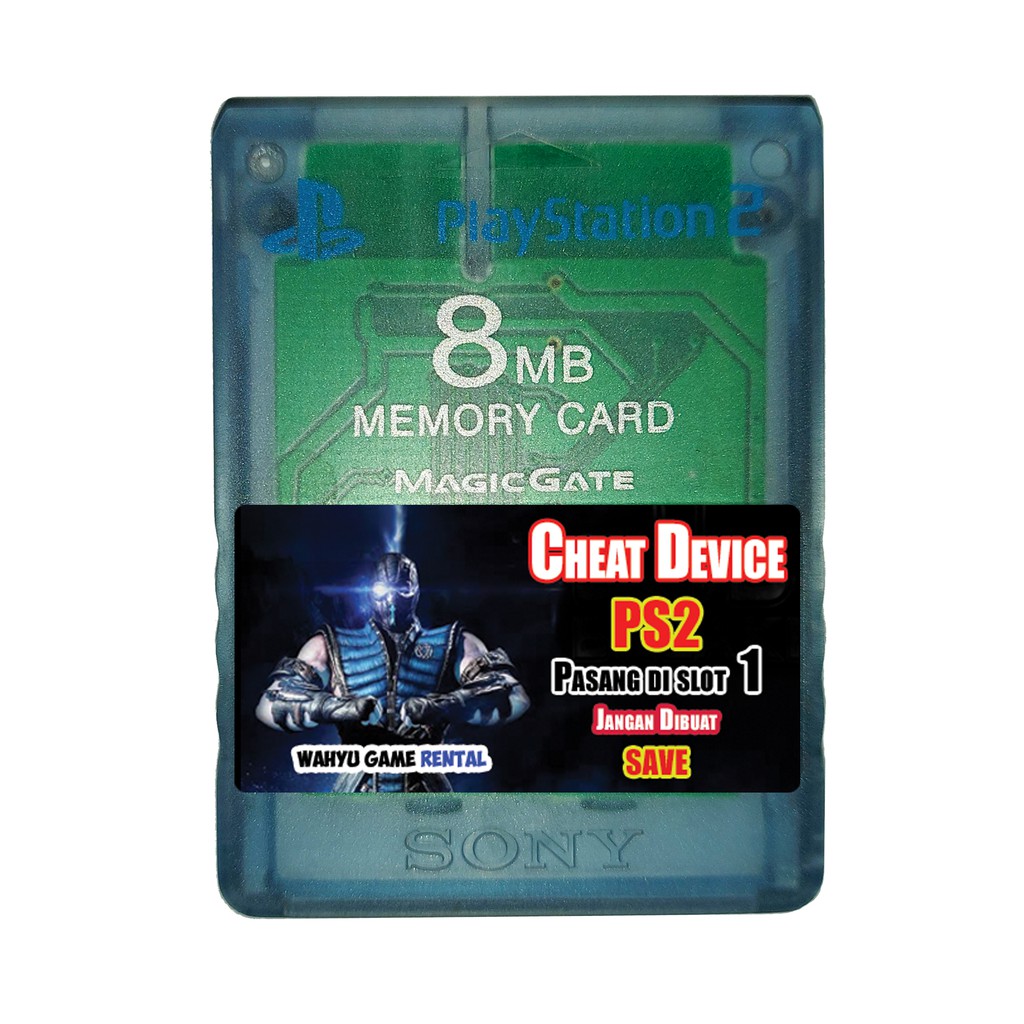 memory card ps2 codebreaker