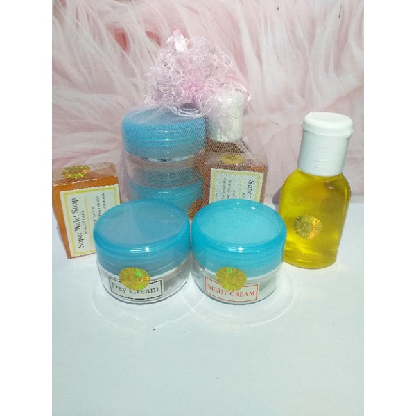 PAKET CREAM WALET POT BIRU 4IN1 // CREAM WALET POT BIRU SUOER ORIGINAL