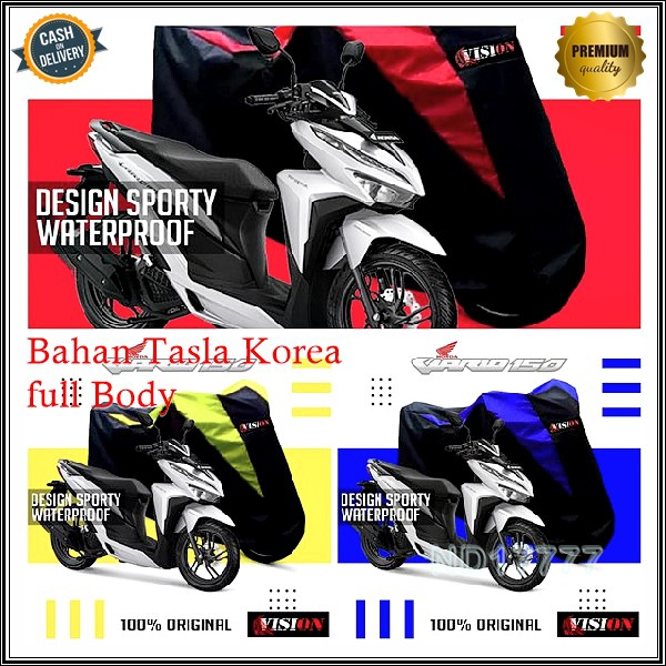 Sarung Penutup Selimut Pelindung Body Cover Motor Honda Yamaha Suzuki Nmax pcx beat vario mio Waterproof