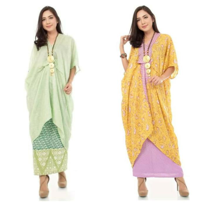 Setelan Kaftan Batik Alivia