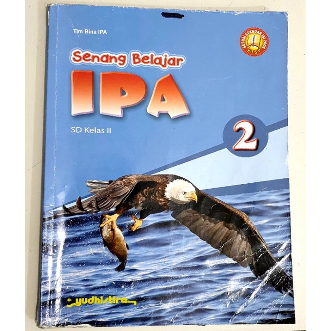 Buku IPA kelas 2 SD KTSP 2006 Penerbit Yudhistira