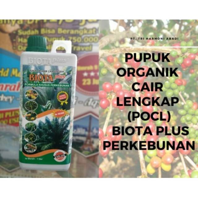 PUPUK CAIR BIOTA PLUS ( Khusus Perkebunan )