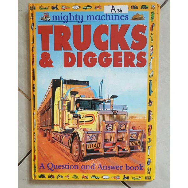 Buku Ensiklopedia Anak -  Trucks and Diggers