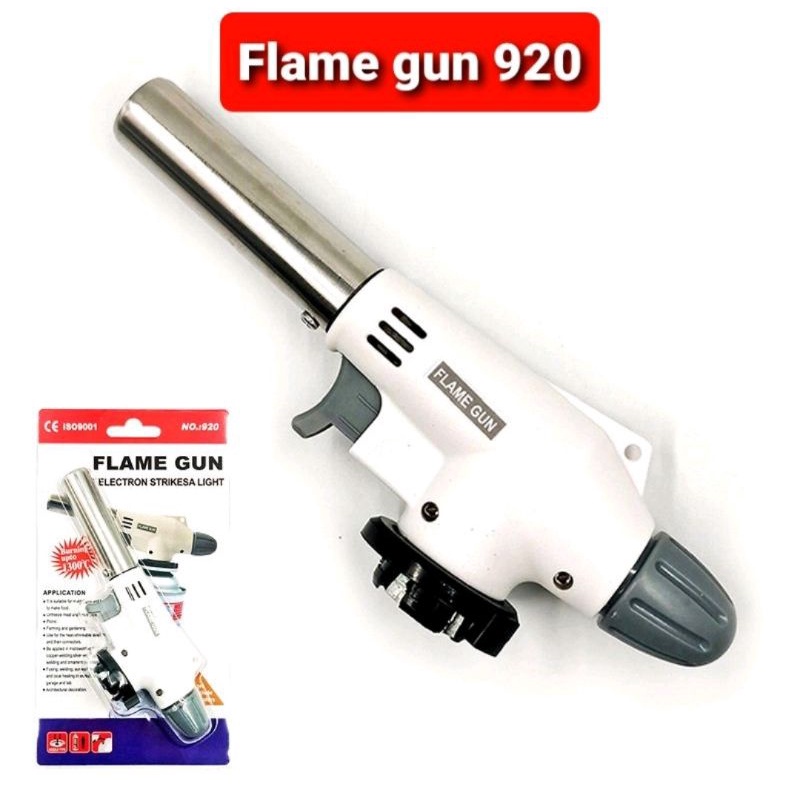 Flame Gun Kepala Las Gas Torch / Portable Gas Torch / BBQ Blow Torch / Flame Gun / Korek.