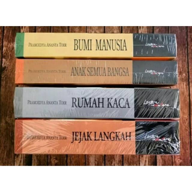 4 NOVEL TETRALOGI PRAMOEDYA ANANTA TOUR