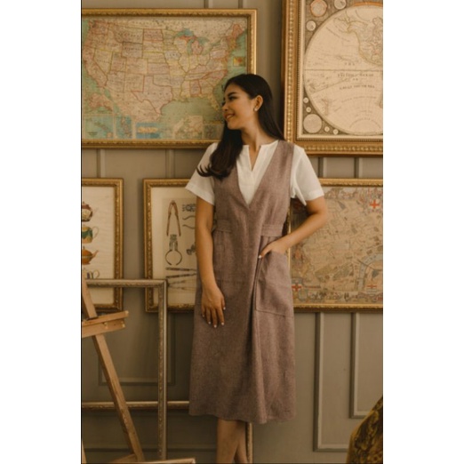 Kellan Dress in Eggplant Maven