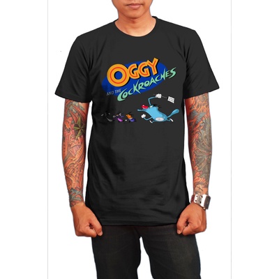 Kaos Oggy And The Cockroaches NEW STATES APPAREL Tshirt