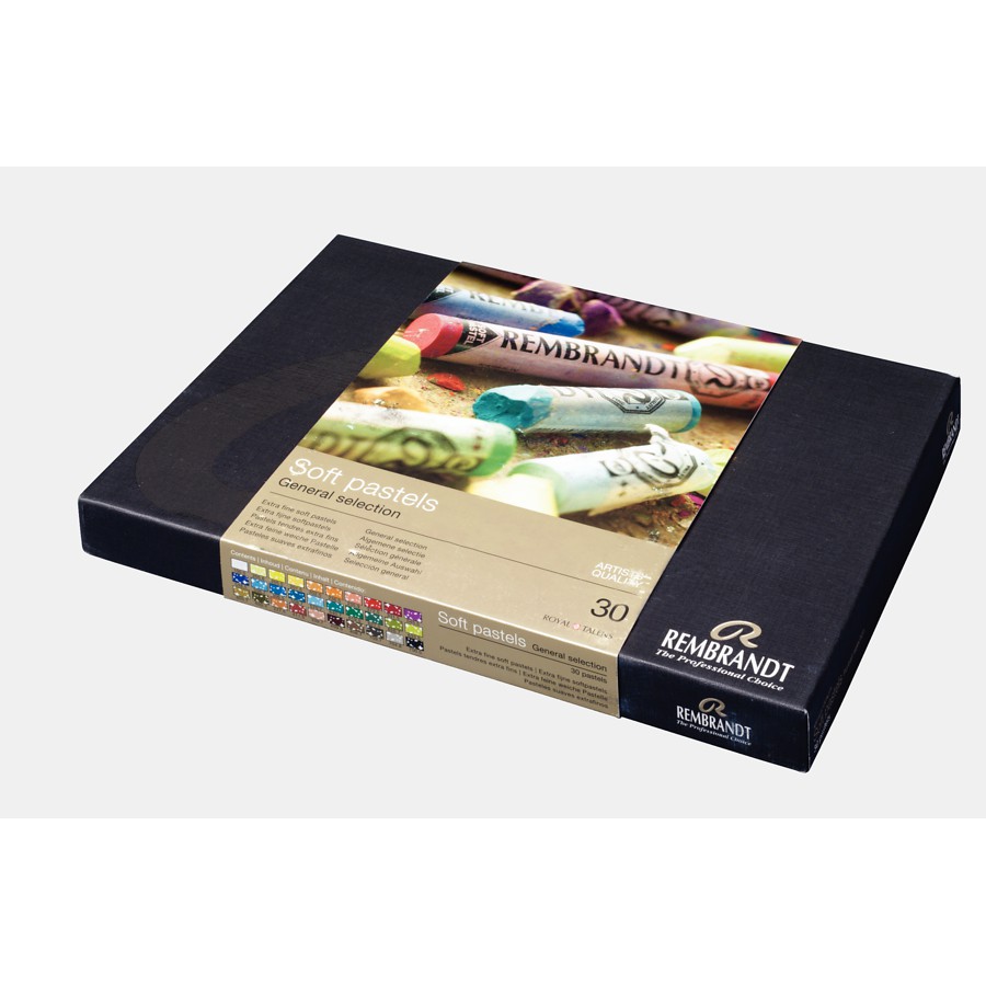 

Rembrandt Soft Pastels General Selection Set 30 Whole Pastels