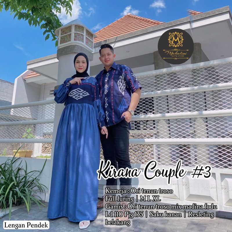 KIRANA BATIK MOTIF ETNIC COUPLE BY MAHALINI