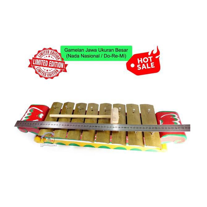 Buruan Beli Gamelan Jawa Uk Besar Laras Nada Doremi Saron Karawitan Gambang 8 Nada