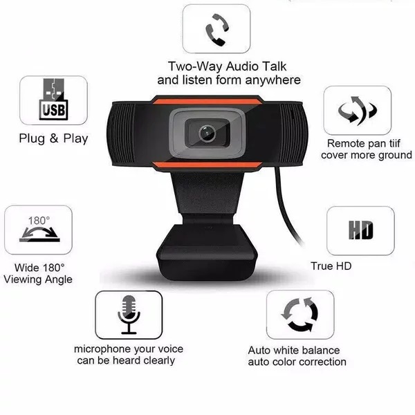 Webcam Kamera PC Laptop HD720 / HD1080