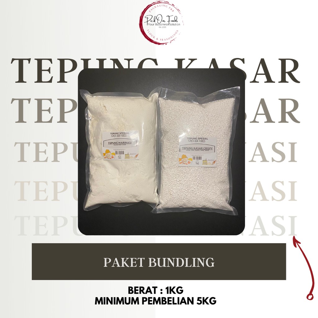 Shihlin flour (tepung shilin atau tepung kasar) Tepung ala Taiwan Food Termurah  Tapioka Kasar